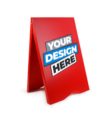 PVC A-Board - Colour: Vibrant and Durable Outdoor Signage Solution