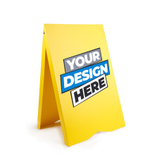 PVC A-Board - Colour: Vibrant and Durable Outdoor Signage Solution