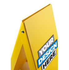 PVC A-Board - Colour: Vibrant and Durable Outdoor Signage Solution