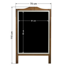 Next Day | RO Snap Frame A-Board  | Outdoor Signage |  Custom Branding