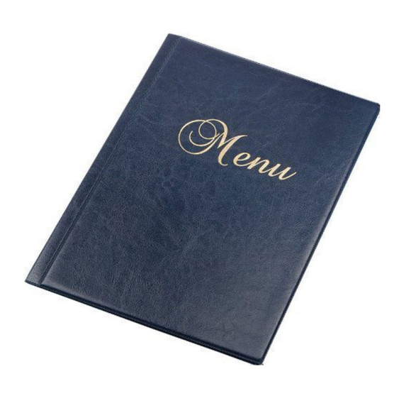 PVC Menu Holder A4 - Practical Solution for Menu Presentation