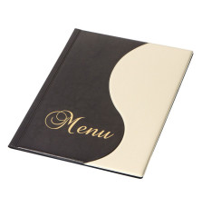 Wave PVC Menu Holder A4 - Elegant and Functional Menu Display Solution