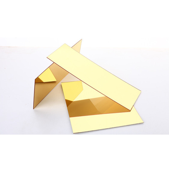 Next Day | Mirror Gold Acrylic Boards - Luxurious Reflective Signage