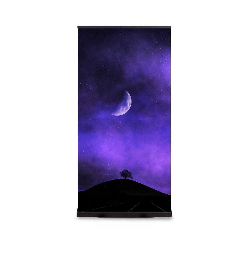 BLACK Roller Banner | Portable Presentations