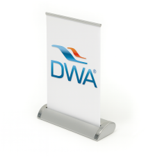 Desktop Roll-Up Banner Stand