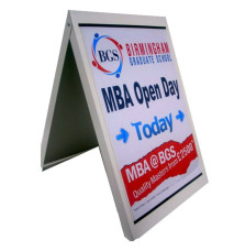 Metal A-Board - Colour: Vibrant and Durable Outdoor Signage Solution