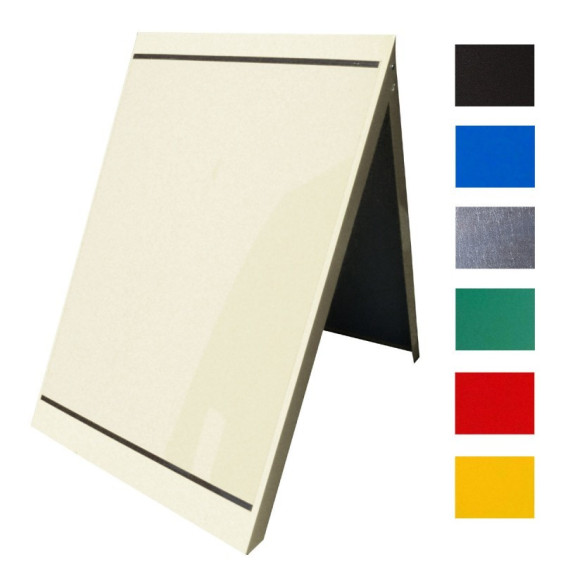 Metal A-Board - Colour: Vibrant and Durable Outdoor Signage Solution