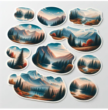 Custom Shape Stickers - Unique and Eye-Catching Adhesive Stickers