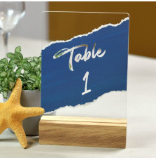 Acrylic Table Top Sign - Professional Display for Clear Messaging