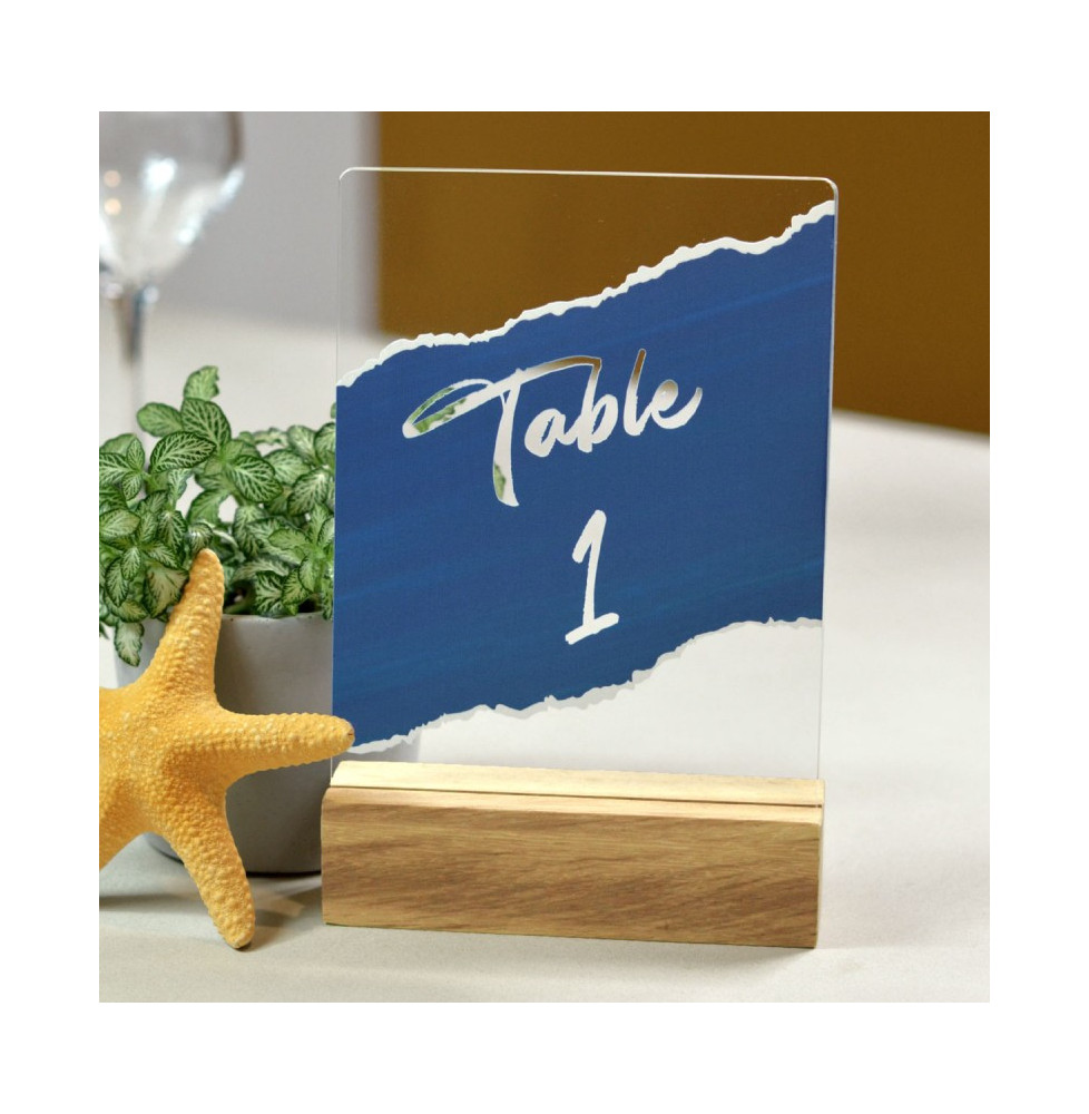 Acrylic Table Top Sign - Professional Display for Clear Messaging