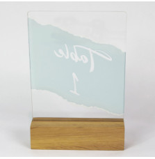 Acrylic Table Top Sign - Professional Display for Clear Messaging