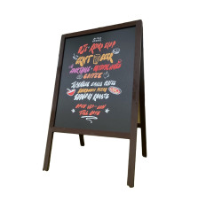 Next Day | FL2 Wooden A-Board - Contemporary Design Outdoor Signage