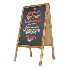 Next Day | FL2 Wooden A-Board - Contemporary Design Outdoor Signage