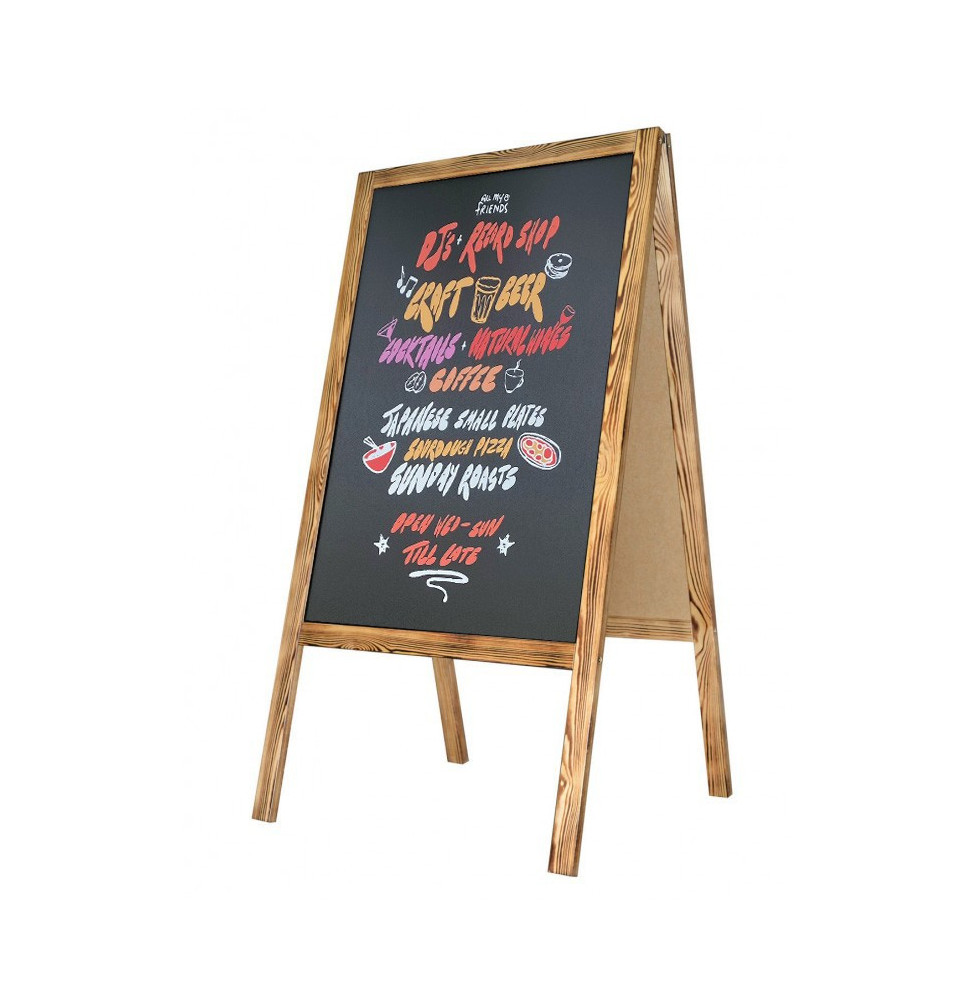 Next Day | FL2 Wooden A-Board - Contemporary Design Outdoor Signage