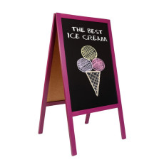 FL Wooden A-Board - Colour: Vibrant and Eye-Catching Outdoor Signage