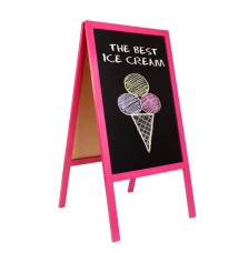 FL Wooden A-Board - Colour: Vibrant and Eye-Catching Outdoor Signage