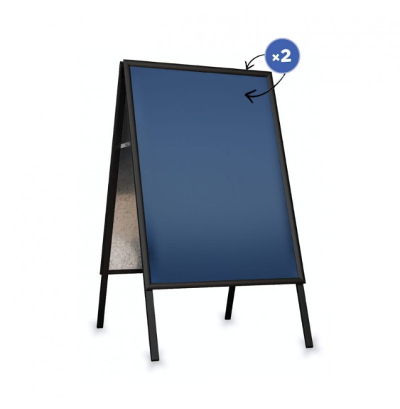 Next Day Delivery | Sleek & Durable Aurora Aluminium A-Board