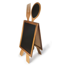 Cutlery A-Board - Charming and Practical Sign for Your Establishment