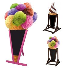 Ice Cream A-Board - Sweet Delight for Outdoor Advertising