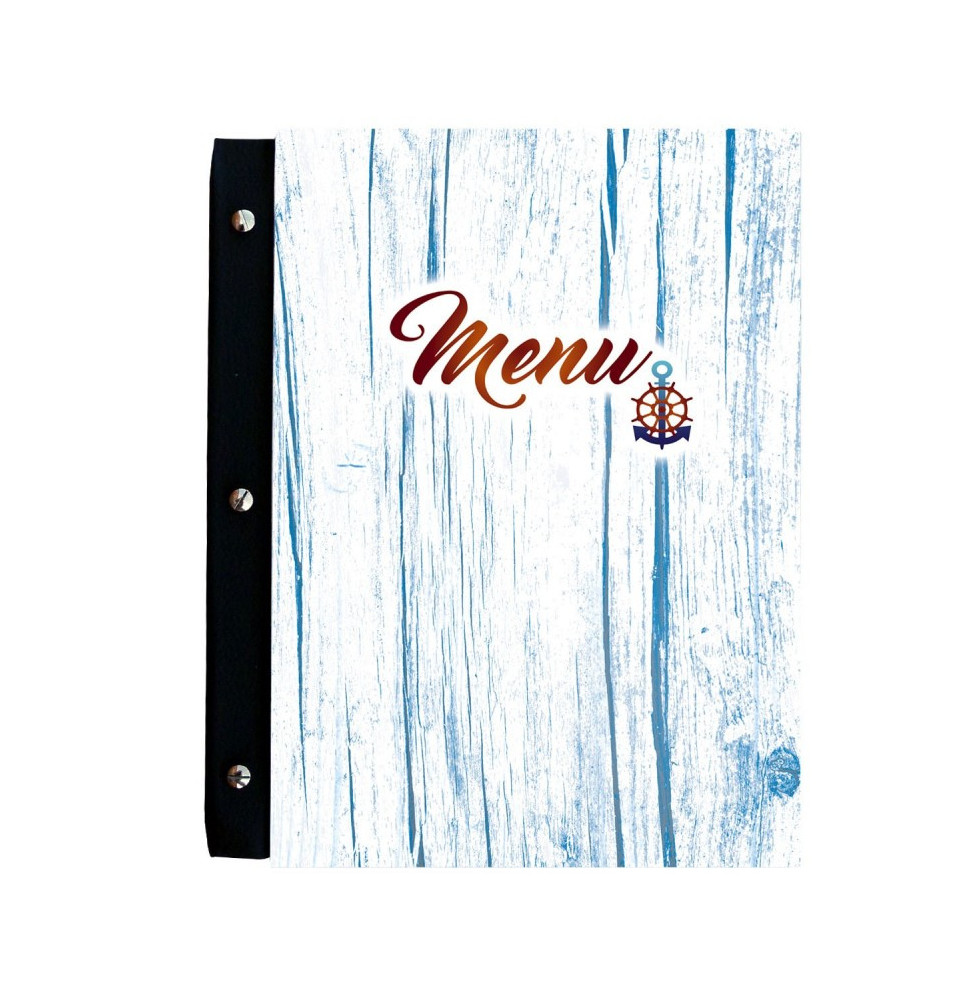 Marina Menu Holder A4 - Nautical Elegance for Exceptional Menu Display