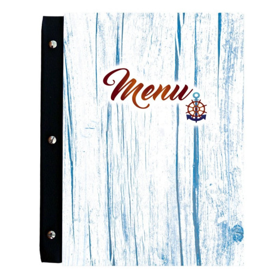 Marina Menu Holder A4 - Nautical Elegance for Exceptional Menu Display